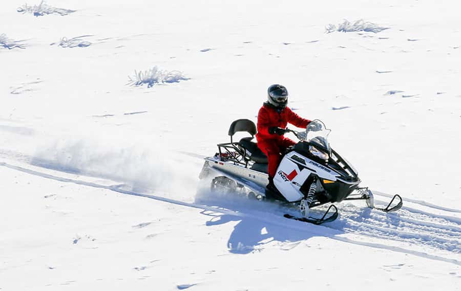 Queenstown: Snowmobiling Experience with Helicopter Flight - From Queenstown pickup to the snowmobile base