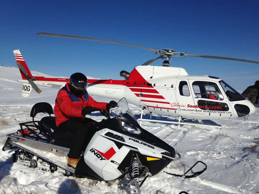 Queenstown: Snowmobiling Experience with Helicopter Flight - Weather can decide your day