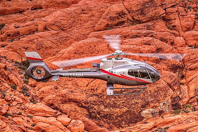 Red Rock Canyon Helicopter Tour with Landing and Champagne Toast - Key points at a glance