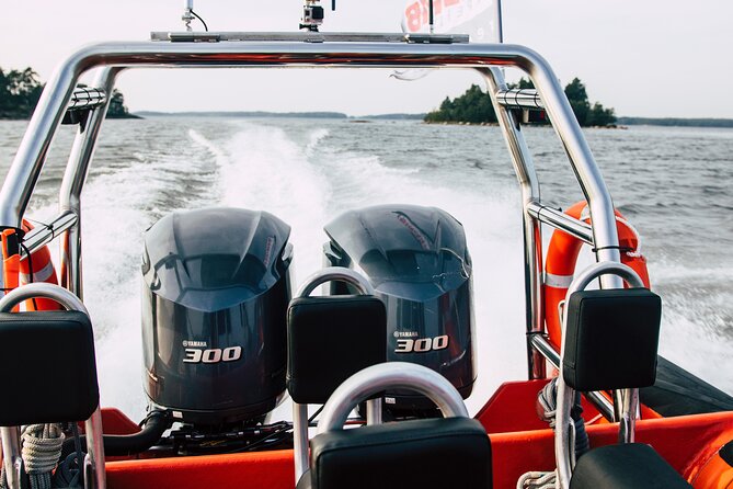 Redrib Boat and Helicopter Experience in Helsinki - The 45-minute RIB ride back to Helsinki