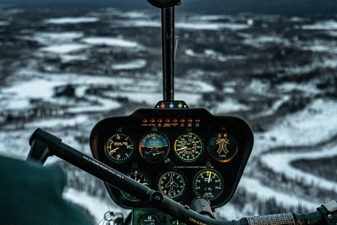 Reindeer and Heli Flightseeing Day Trip with Lunch - The 20-minute helicopter flight
