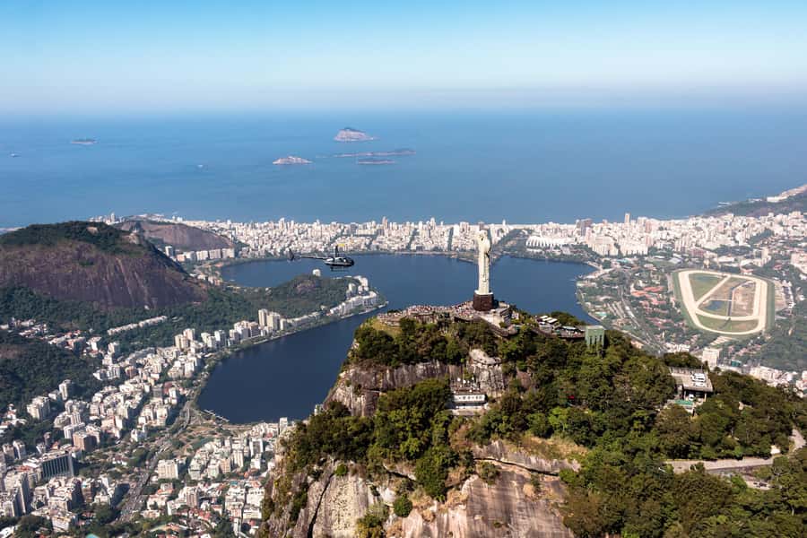 Rio de Janeiro: Helicopter Tour with an unforgettable view - Rodrigo de Freitas Lagoon and Tijuca Forest