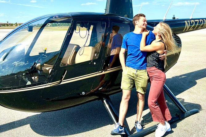 Romantic Miami Helicopter Tour with Champagne - Vizcaya’s European touch