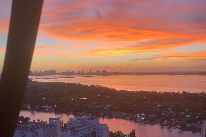 Romantic Miami Helicopter Tour with Champagne for Two - Gulfstream Park from the air