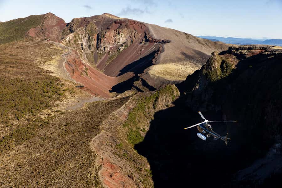 Rotorua: Helicopter Flight and Guided Walk on Mt Tarawera - Landing beside the 1886 eruption site