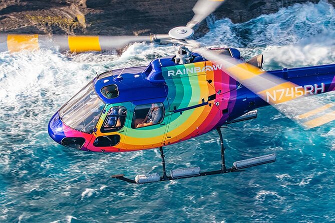Royal Crown of Oahu - 60 Min Helicopter Tour - Doors Off or On - Sacred Falls is the flight’s dramatic centerpiece