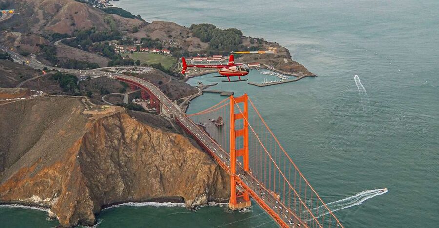 San Francisco: Golden Gate Helicopter Adventure - Why seeing San Francisco from Sausalito makes sense