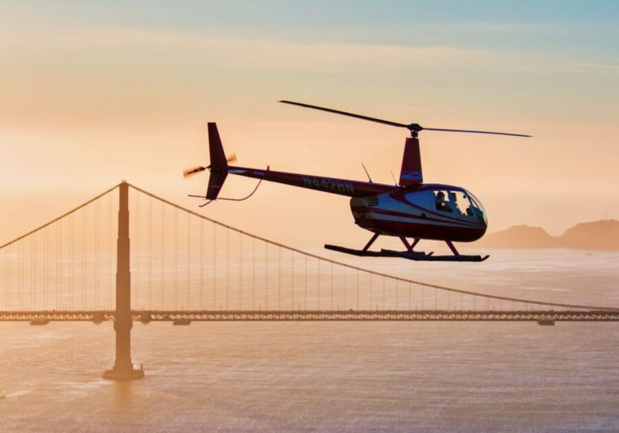 San Francisco: Golden Gate Helicopter Adventure - Takeoff and the first coastal views