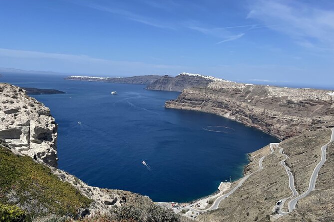 Santorini 360: Helicopter Ride, Must-See Sights & Wine Tasting - A private road tour with one important exception