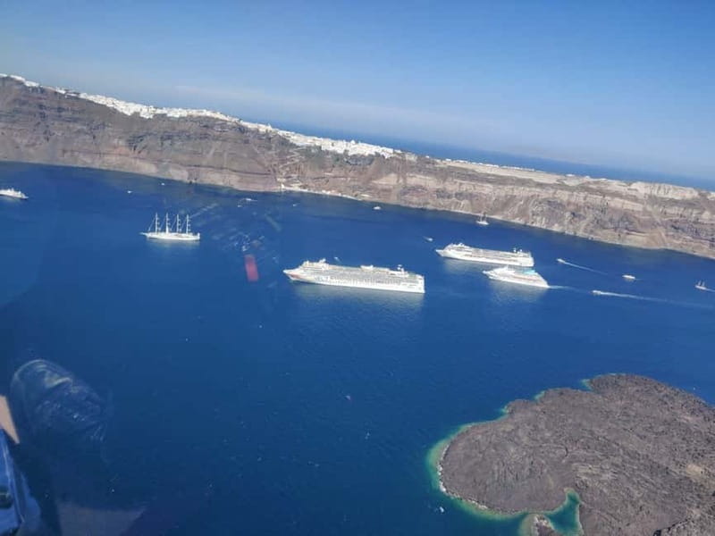 Santorini: Helicopter Sightseeing Flight Over Caldera - What happens at the heliport
