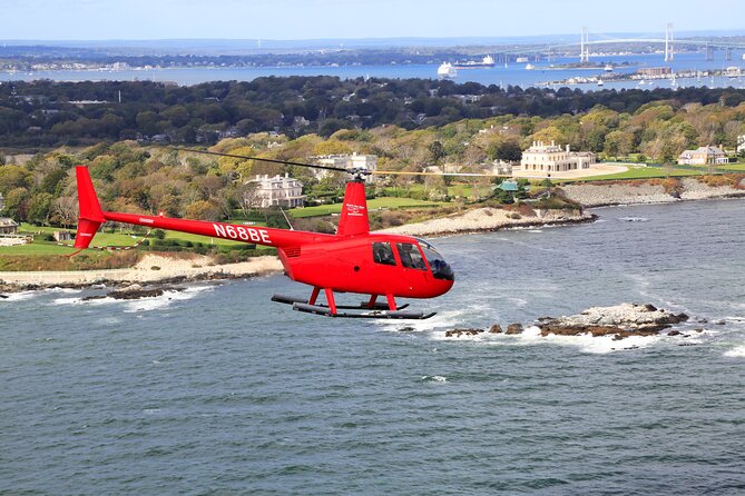Scenic Tour of Newport, RI By Helicopter - 3 person Mansion Tour - Key points before you book