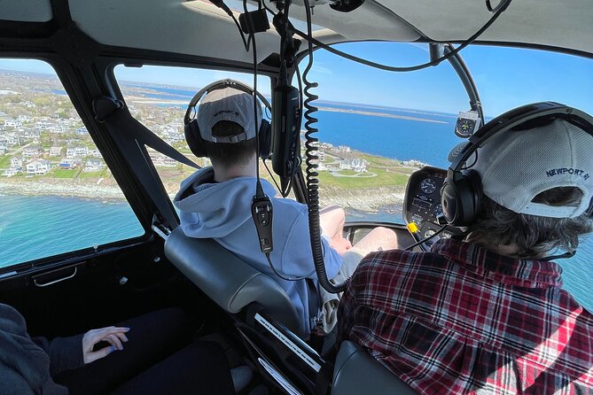 Scenic Tour of Newport, RI By Helicopter - 3 person Mansion Tour - Why Newport works so well from a helicopter