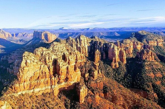 Secret Wilderness Sedona Helicopter Sunset Tour - The Chapel of the Holy Cross and Sedona’s built sights