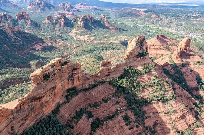 Sedona Helicopter Tour: Wild West Tour - Mingus Mountain and the sight of Jerome