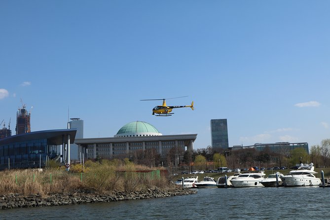 Seoul Helicopter Tour - A private format for proposals and celebrations