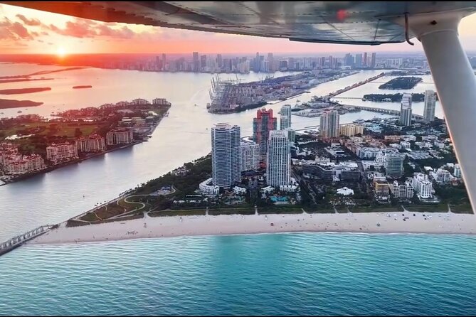South Beach Miami Aerial Tour : Beaches, Mansions and Skyline - What the $87 price really covers