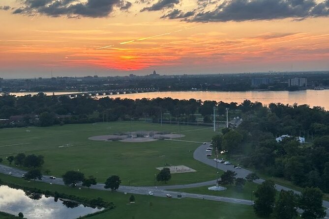 Sunset Helicopter Experience in Downtown Detroit - The Renaissance Center and Detroit’s riverfront identity