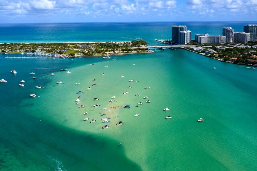 Sunset Helicopter Tour: Fort Lauderdale-Miami Beach - Dania Beach and Hollywood Beach from above