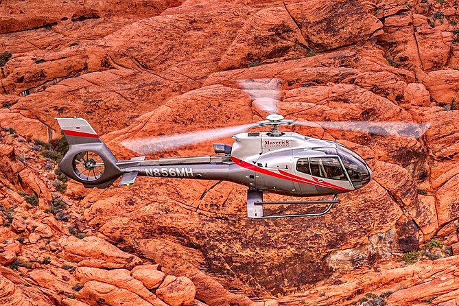 Sunset Red Rock Canyon Helicopter Tour and Champagne Toast - From the Las Vegas heliport to Red Rock Canyon