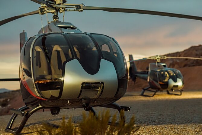 Sunset Red Rock Canyon Helicopter Tour and Champagne Toast - Seating, weight rules, and identification