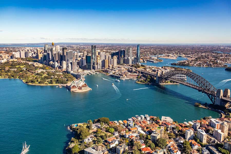 Sydney Harbour: 20 Minute Private Helicopter Flight for 2 - The return past Sydney’s sporting grounds