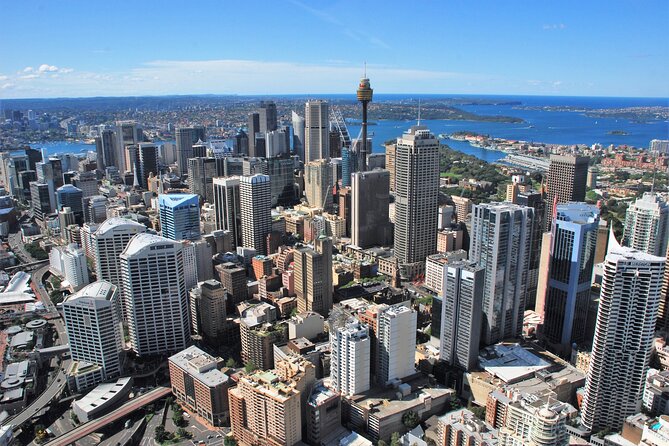 Sydney Harbour Scenic Helicopter Flight - From Sydney Airport to Maroubra Beach