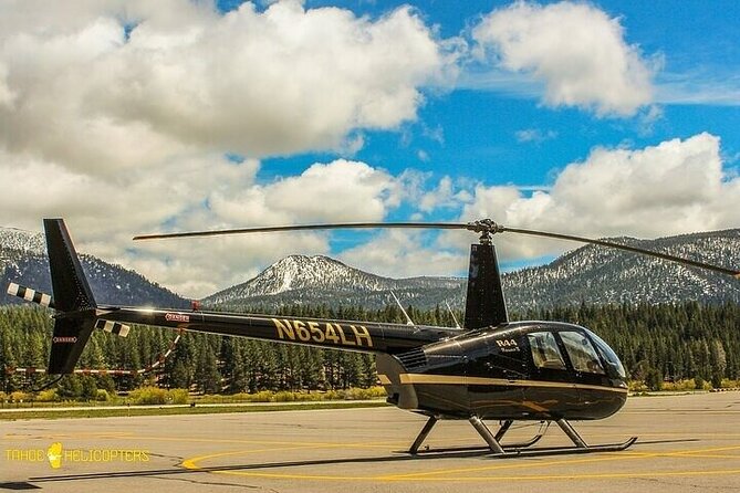 Tahoe Helicopter Tour: Lakes and Waterfalls - Fallen Leaf Lake and the route into high country