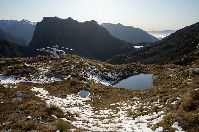 Taste of Fiordland // Helicopter Scenic Flight from Te Anau - Leaving Te Anau for Fiordland’s high country