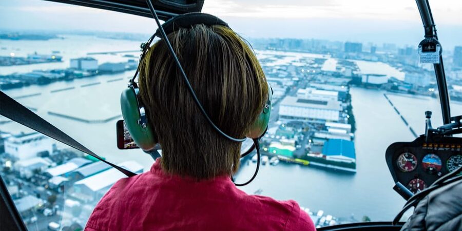 Tokyo: Guided Helicopter Ride - Tokyo from above, with the city finally in one frame