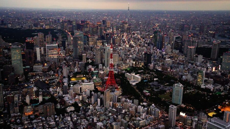 Tokyo Sightseeing Helicopter Tour for 5 Passengers - A private flight for up to five people