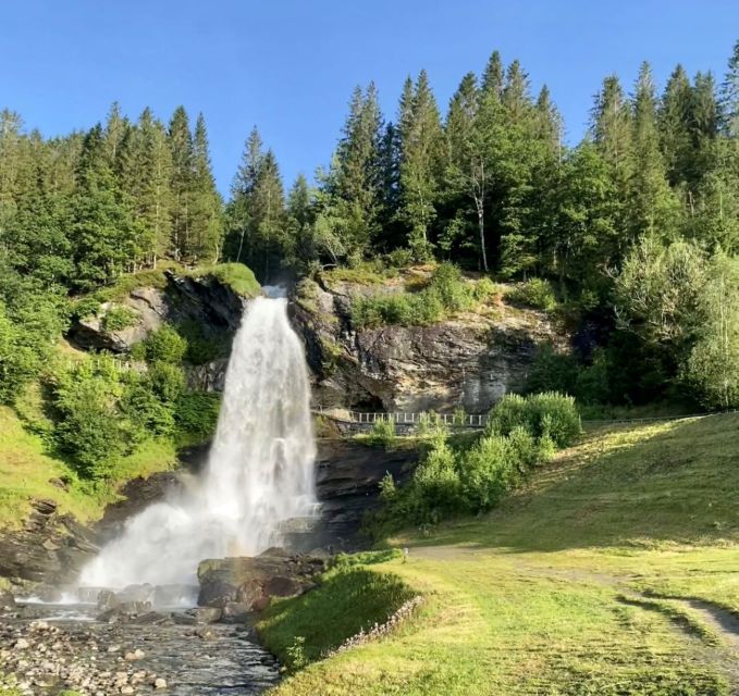 Trolltunga Helicopter & Waterfalss Sightseeing From Bergen - Steindalsfossen and the later scenic stop