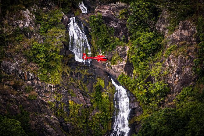 Ultimate Great Barrier Reef and Rainforest 45-minute Helicopter Tour - Barron Gorge and the rainforest from above