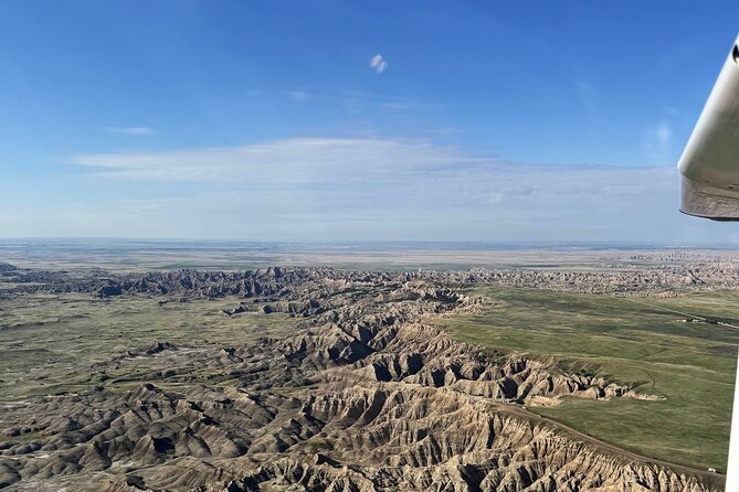 Ultimate Small Plane Aerial Tour to See Badlands National Park - Saddle Pass, Bigfoot Pass, and the central formations