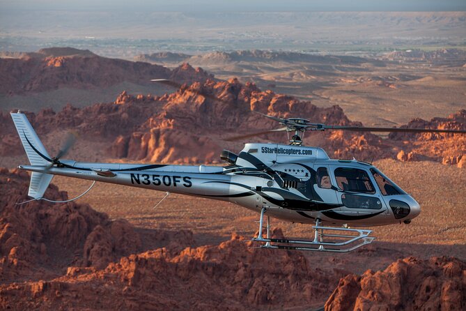 Valley of Fire Helicopter Tour and Landing with Champagne Toast - Seating, comfort, and group size