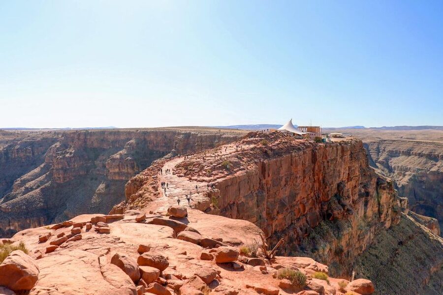 Vegas: Grand Canyon Airplane, Helicopter and Boat Tour - The Boulder City flight over Hoover Dam and Lake Mead