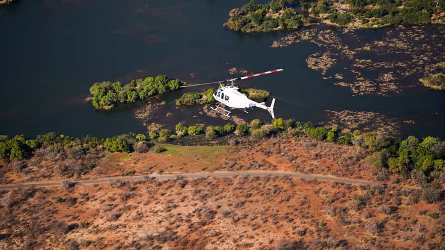 Victoria Falls: Flight of Angels Helicopter Experience - At the helipad, expect a short safety briefing