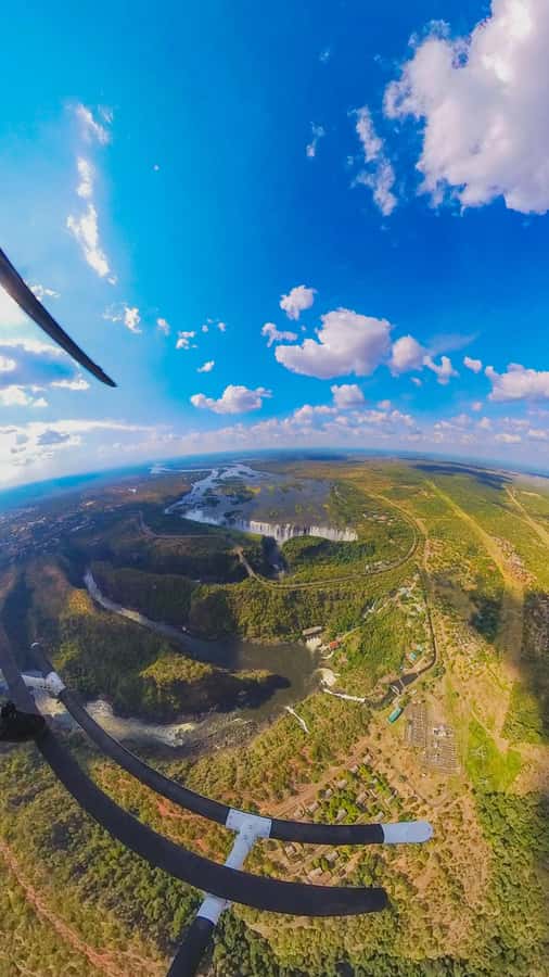 Victoria Falls: Flight of Angels Helicopter Experience - Mist and water levels can change what you see