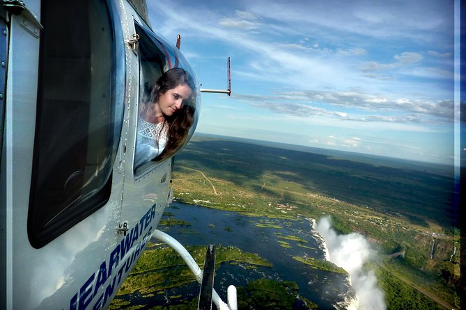 Victoria Falls Flight of the Angels Helicopter Flight - Views, seating, and photography