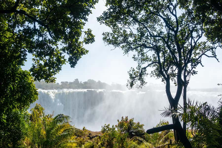 Victoria Falls Helicopter Tour - Knife Edge Bridge is the close-up moment