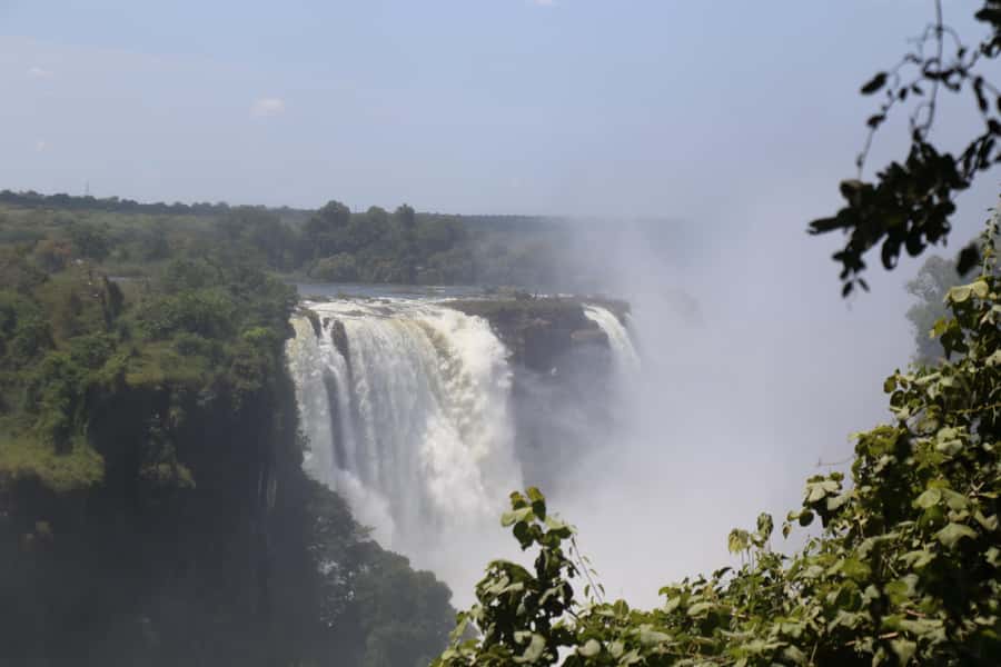 Victoria Falls Private Tour with Lunch & Helicopter Flight - Walking through 16 Victoria Falls viewpoints