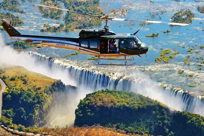 Victoria Falls : Scenic Day Tour, Lunch & Helicopter Flight - Lunch above the Batoka Gorge