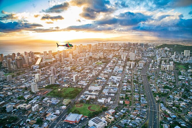 Waikiki Sunset - 50 Min Helicopter Tour - Doors Off or On - The North Shore and the ride back inland