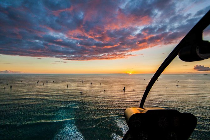 Waikiki Sunset - 50 Min Helicopter Tour - Doors Off or On - From Diamond Head to Hanauma Bay