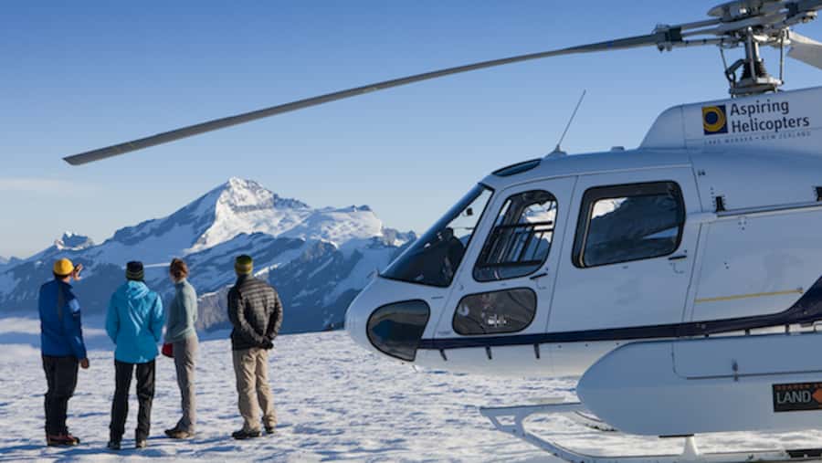 Wanaka: Scenic Helicopter Flight with Glacier Experience - Leaving Wanaka for the Southern Alps