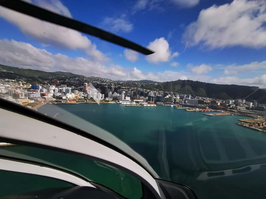 Wellington Helicopter Scenic Flight - Wellington CBD from a new angle