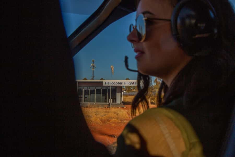 Yulara: Uluru and Kata Tjuta Sunset Helicopter Tour - Commentary that adds to the view